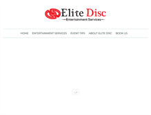 Tablet Screenshot of elitedisc.com